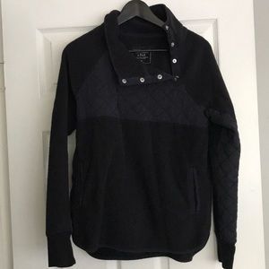 Abercrombie & Fitch Assymetrical Snap Pullover